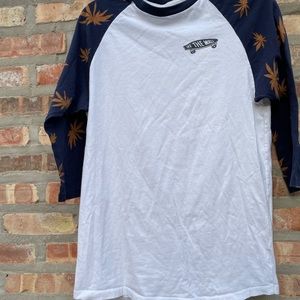 Obey raglan shirt size medium